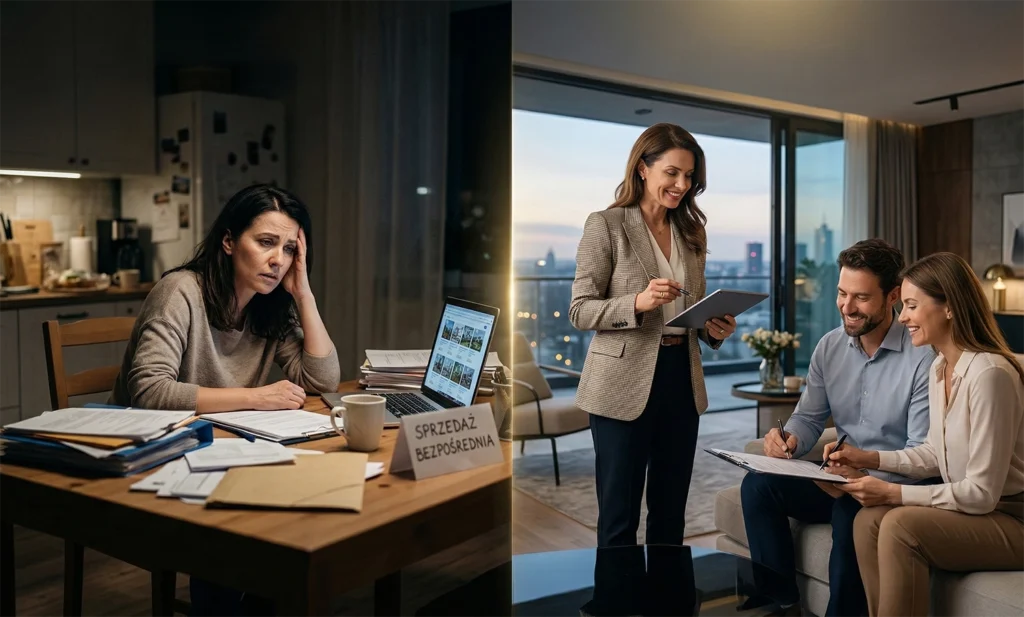 Sprzedaż nieruchomości. Bezpośrednio czy z biurem? | Estatic nieruchomości"
