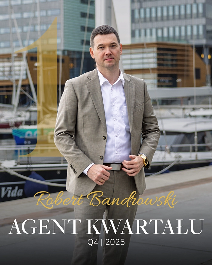 Najlepszy agent w Gdańsku i Gdyni Robert Bandrowski Q4 2025 