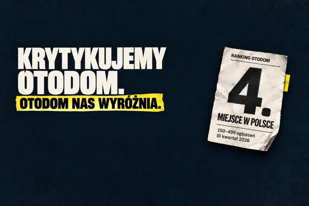 Estatic czwarty w Polsce w rankingu Otodom. Co to naprawdę daje sprzedającemu? | Estatic nieruchomości"